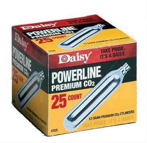 Daisy 25 Count Co2 Cylinders Md: 7025
